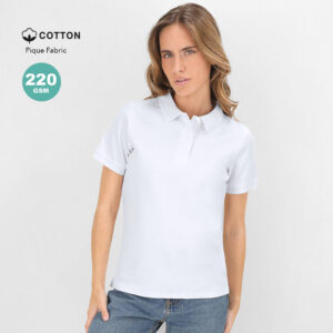 Polo Mulher Branco KOUPAN
