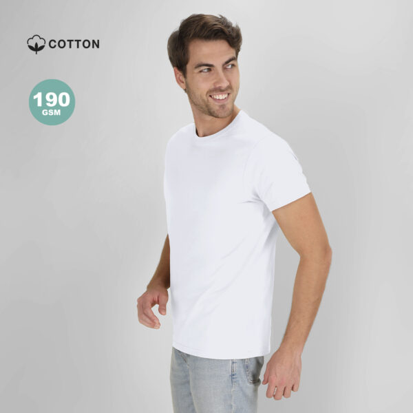 T-Shirt Adulto Branca PERKINS - Image 2