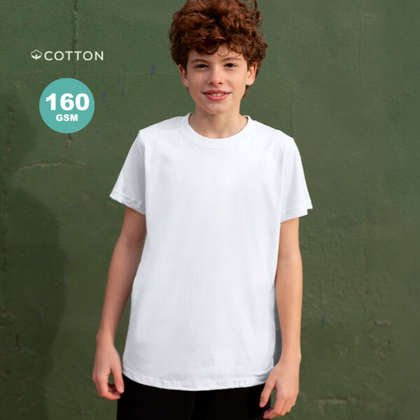 T-Shirt Criança Branca SEIYO