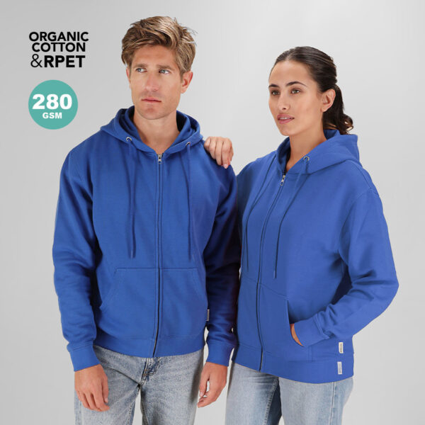 Sweatshirt com Capuz + Fecho Adulto WALDER