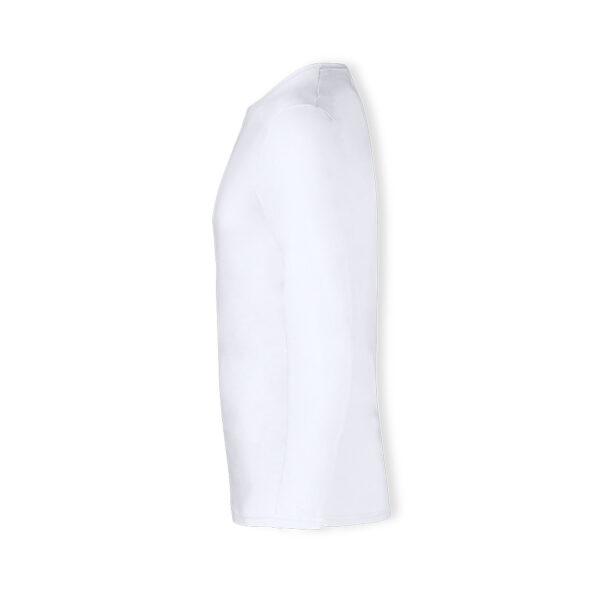 T-Shirt de Manga Comprida Adulto Branca FRUIT OF THE LOOM - Image 3