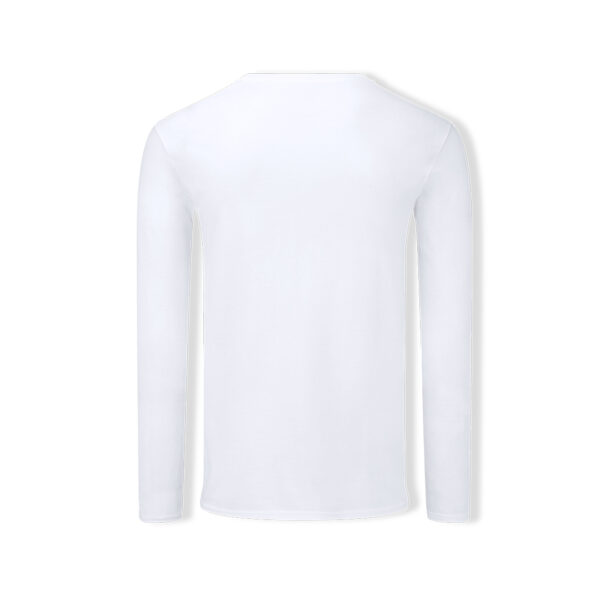T-Shirt de Manga Comprida Adulto Branca FRUIT OF THE LOOM - Image 4